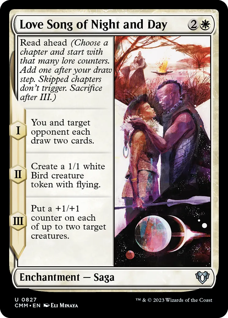 Love Song of Night and Day — Commander Masters — Magic: The Gathering