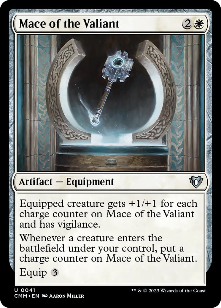 Masse du valeureux — Commander Masters — Magic: The Gathering