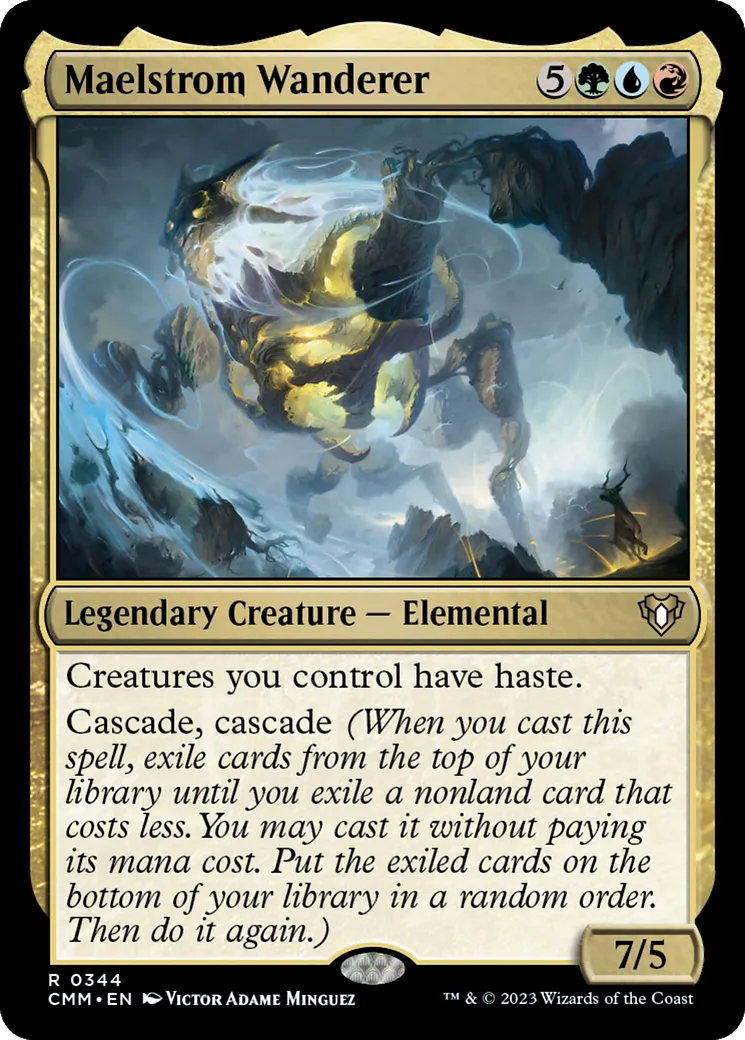 Vagabond du maelstrom — Commander Masters — Magic: The Gathering