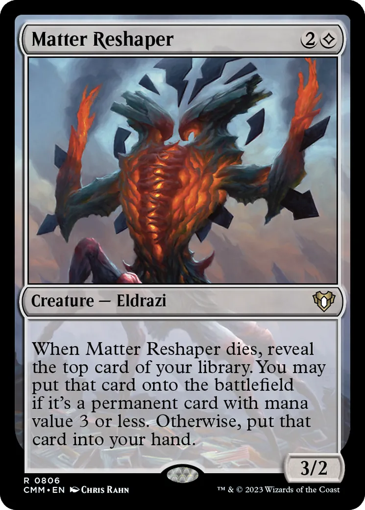 Reforgeur de matière — Commander Masters — Magic: The Gathering