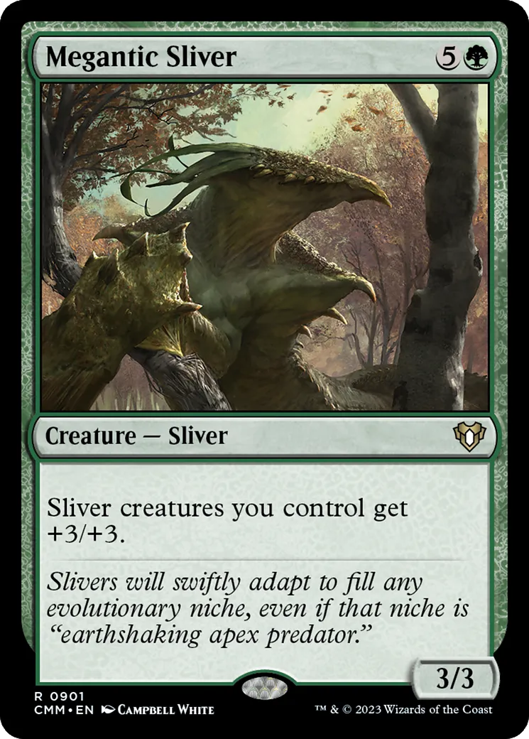Slivoïde mégantique — Commander Masters — Magic: The Gathering
