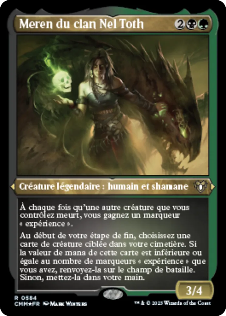 Meren du clan Nel Toth — Commander Masters — Magic: The Gathering