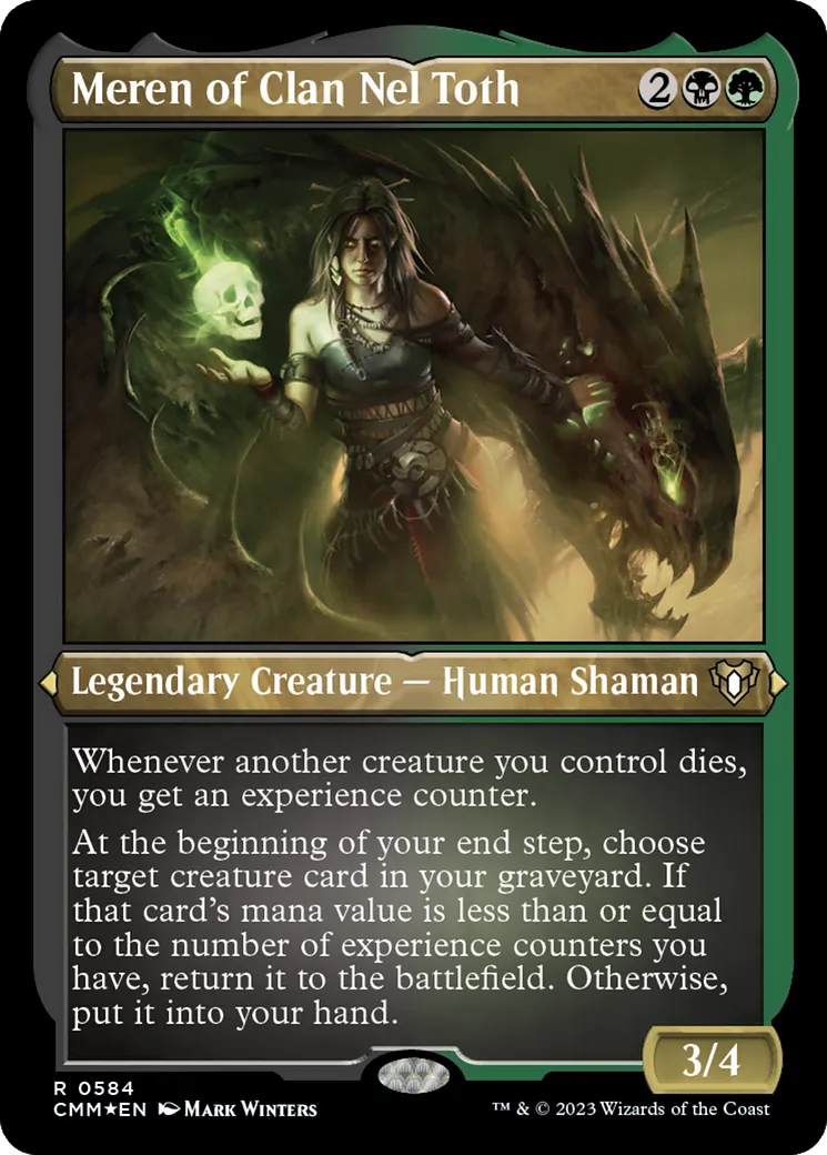 Meren of Clan Nel Toth — Commander Masters — Magic: The Gathering