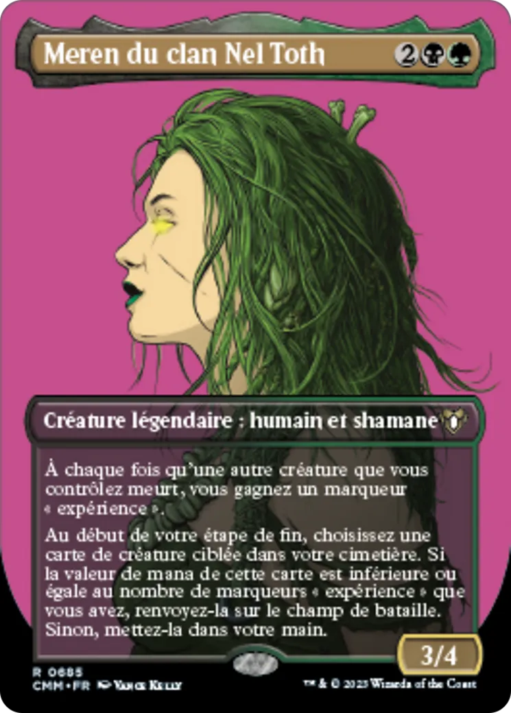 Meren du clan Nel Toth — Commander Masters — Magic: The Gathering