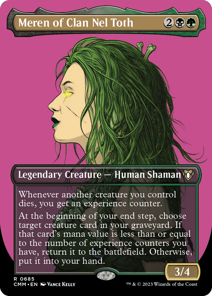Meren of Clan Nel Toth — Commander Masters — Magic: The Gathering