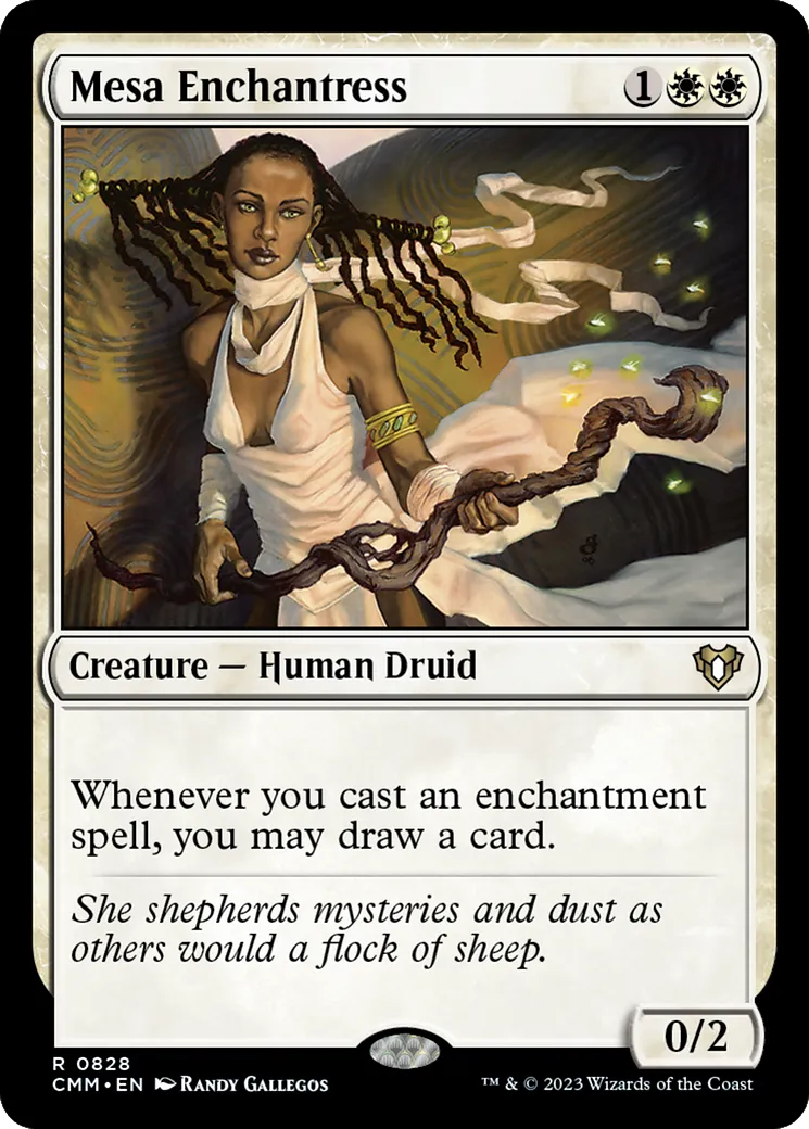 Mesa Enchantress — Commander Masters — Magic: The Gathering