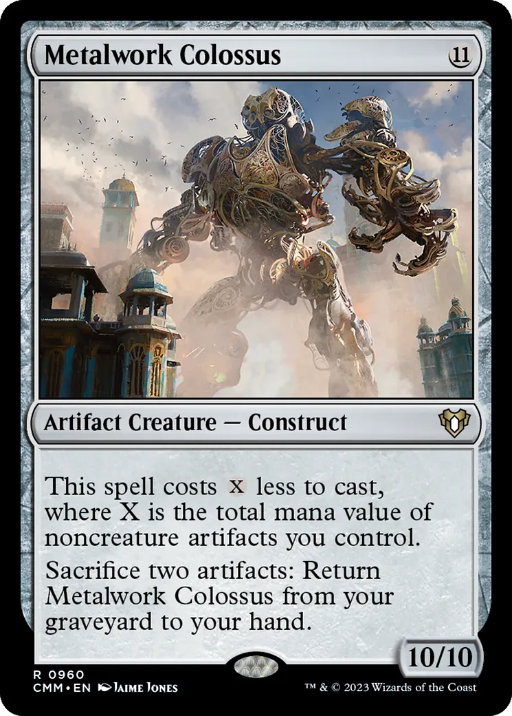 Metalwork Colossus — Commander Masters — Magic: The Gathering