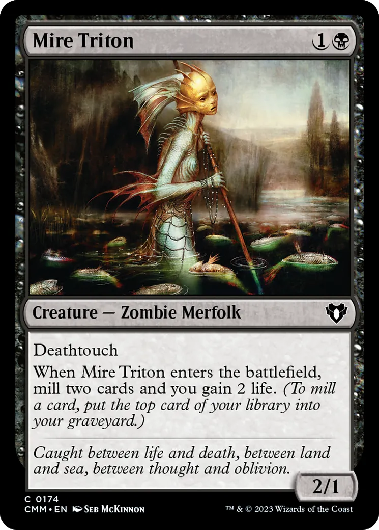 Mire Triton — Commander Masters — Magic: The Gathering