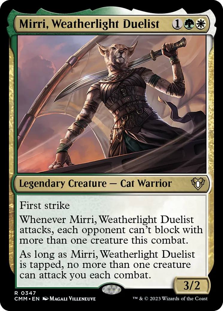 Mirri, Weatherlight Duelist — Commander Masters — Magic: The Gathering