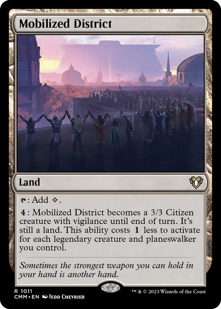Circonscription mobilisée — Commander Masters — Magic: The Gathering