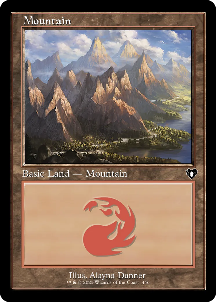 Mountain — Commander Masters — Magic: The Gathering