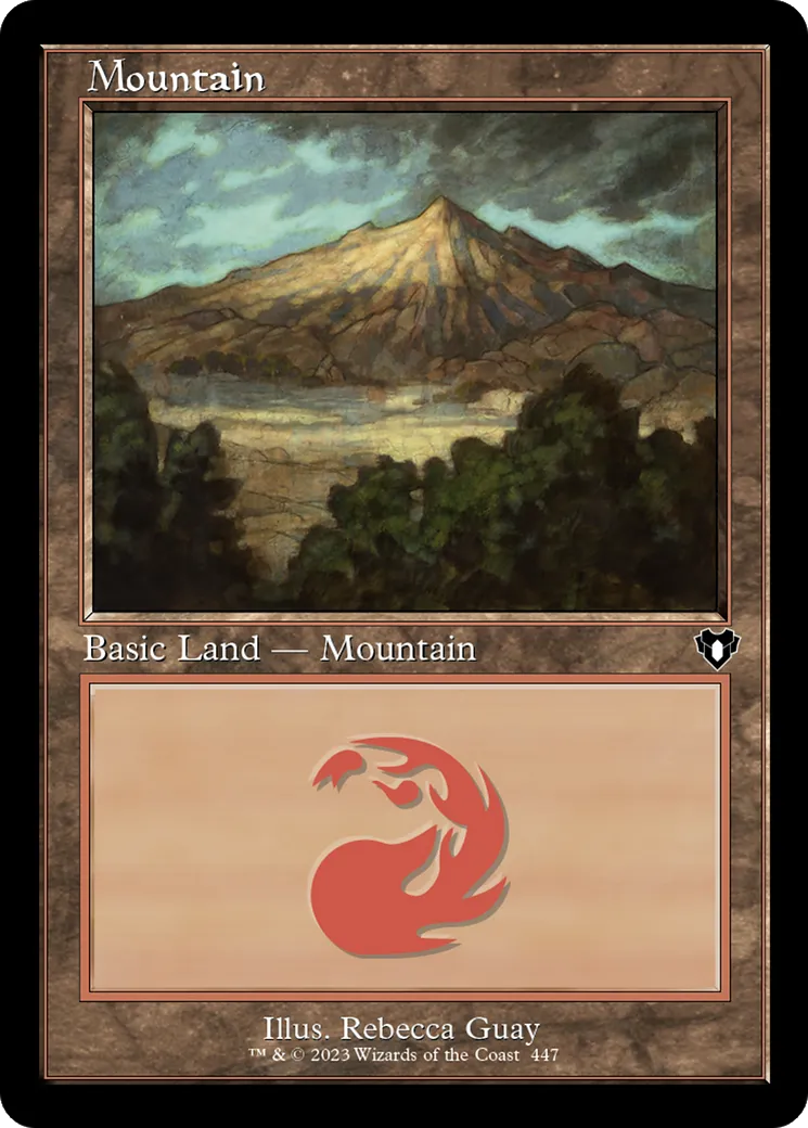 Mountain — Commander Masters — Magic: The Gathering
