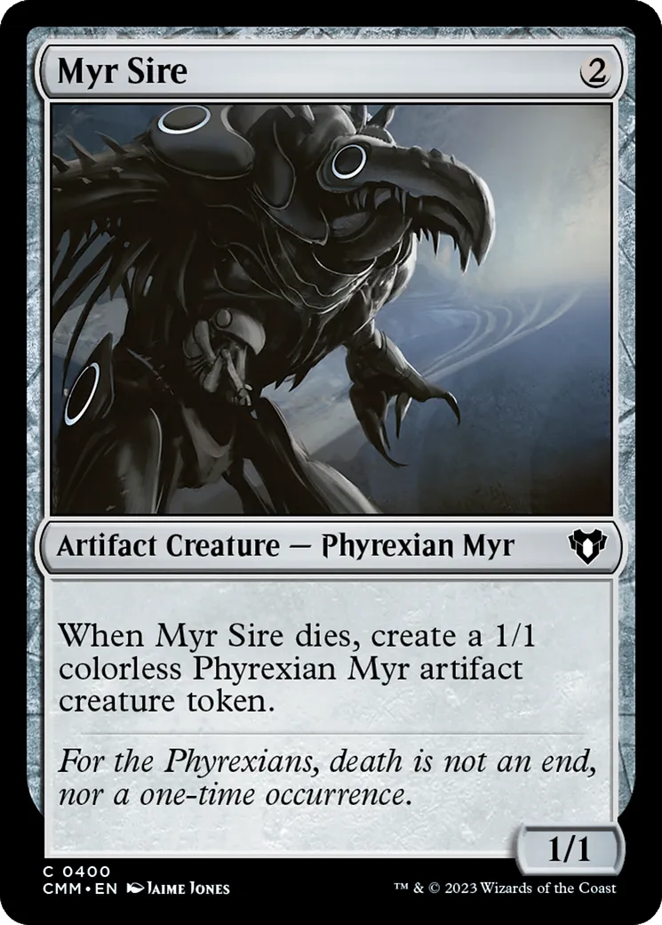 Myr Sire — Commander Masters — Magic: The Gathering