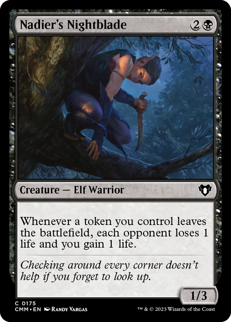 Lamenuit de Nadier — Commander Masters — Magic: The Gathering