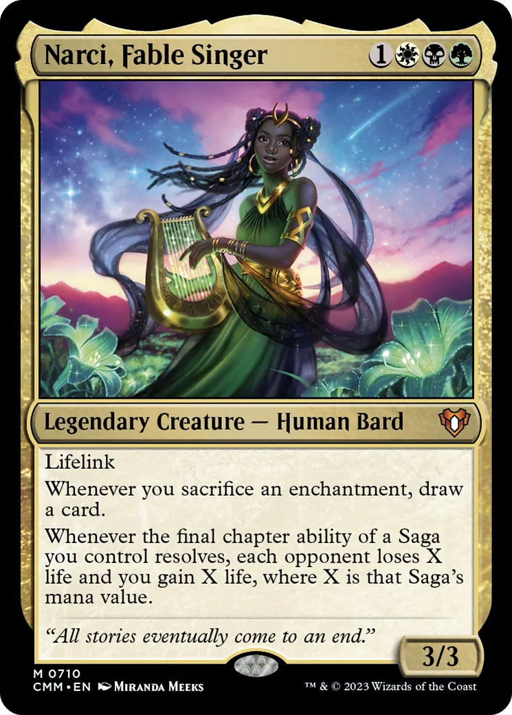 Narci, chanteuse de fables — Commander Masters — Magic: The Gathering