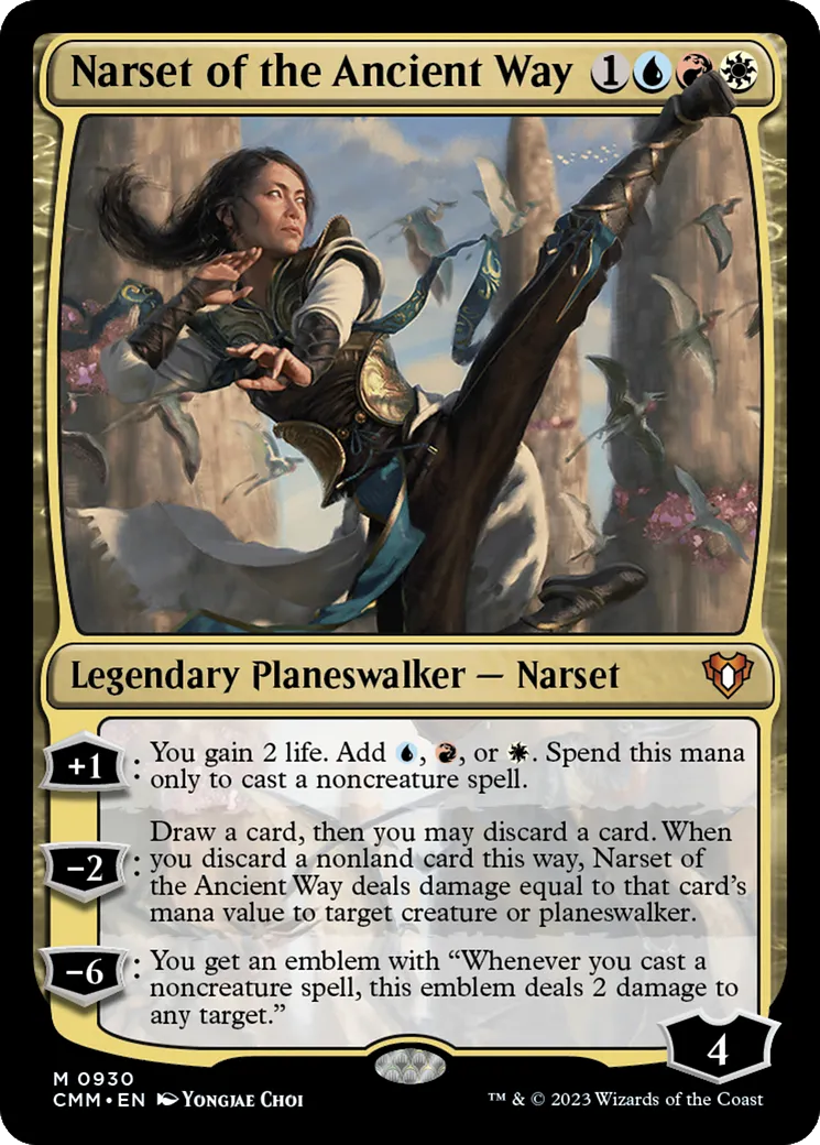 Narset des traditions — Commander Masters — Magic: The Gathering
