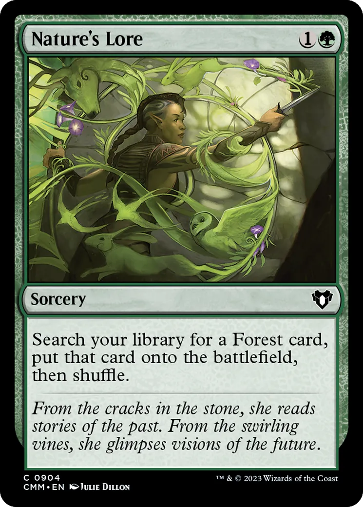 Sapience naturaliste — Commander Masters — Magic: The Gathering