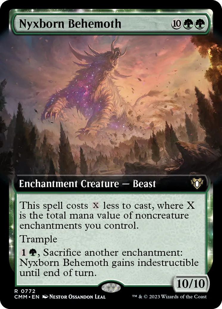 Nyxborn Behemoth — Commander Masters — Magic: The Gathering