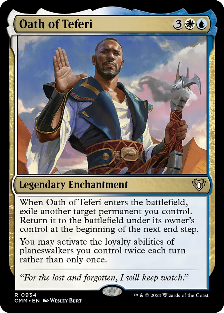 Serment de Téfeiri — Commander Masters — Magic: The Gathering