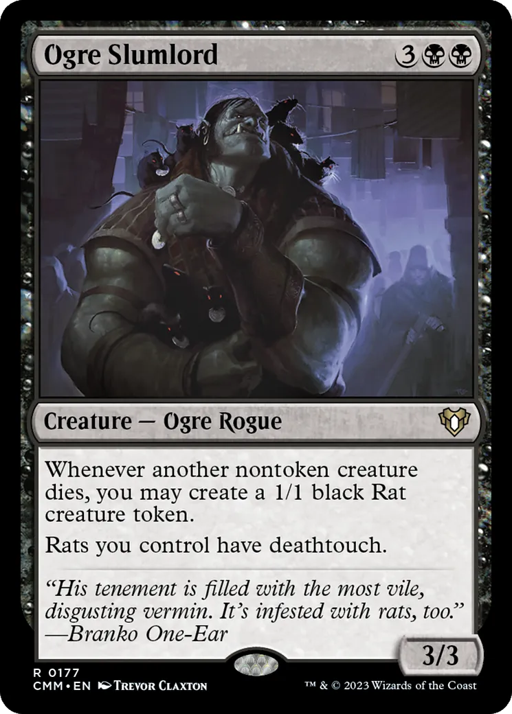 Ogre Slumlord — Commander Masters — Magic: The Gathering