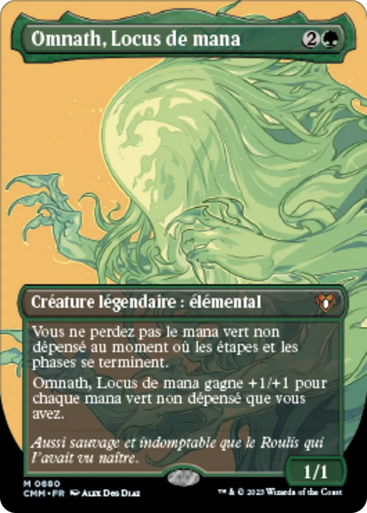 Omnath, Locus de mana — Commander Masters — Magic: The Gathering