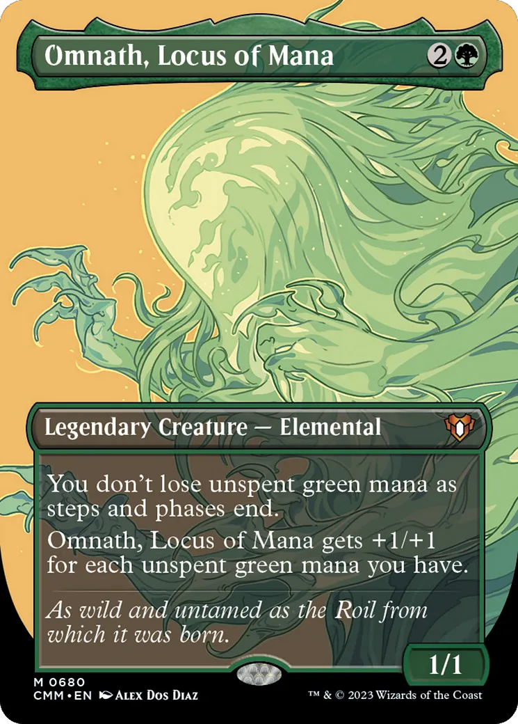 Omnath, Locus de mana — Commander Masters — Magic: The Gathering