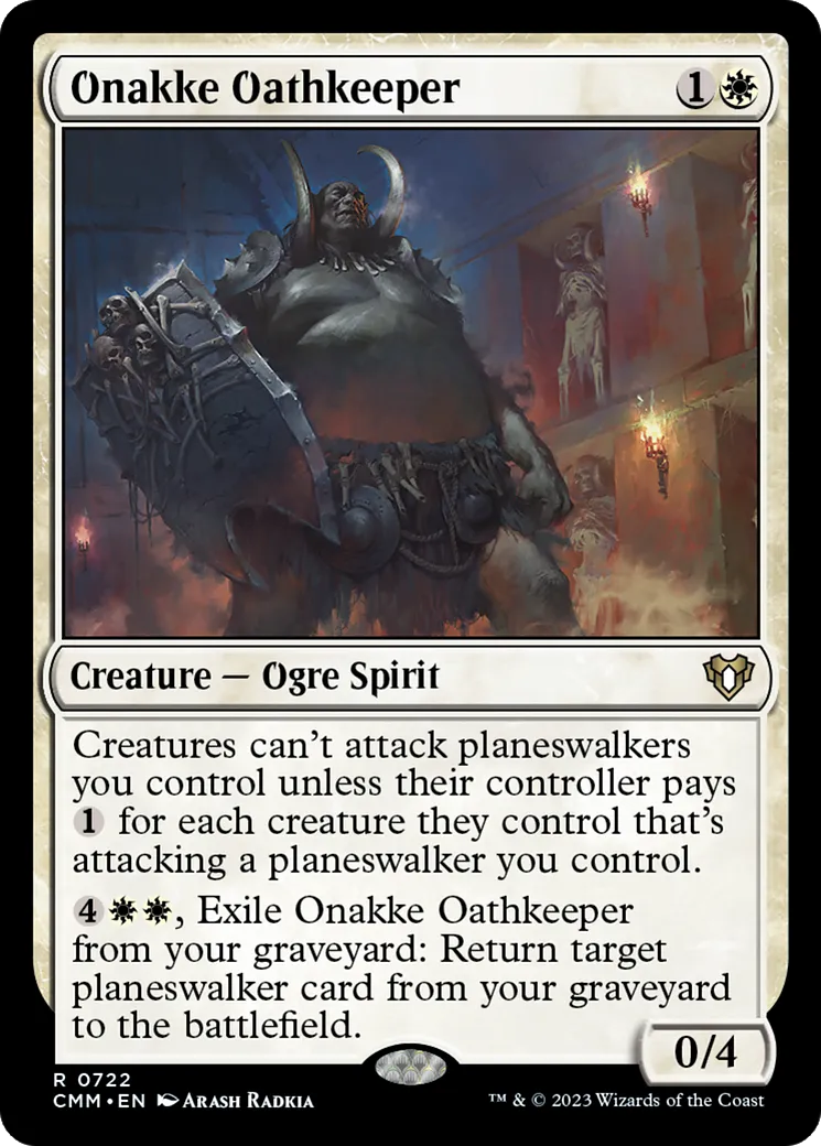 Gardefoi onakke — Commander Masters — Magic: The Gathering