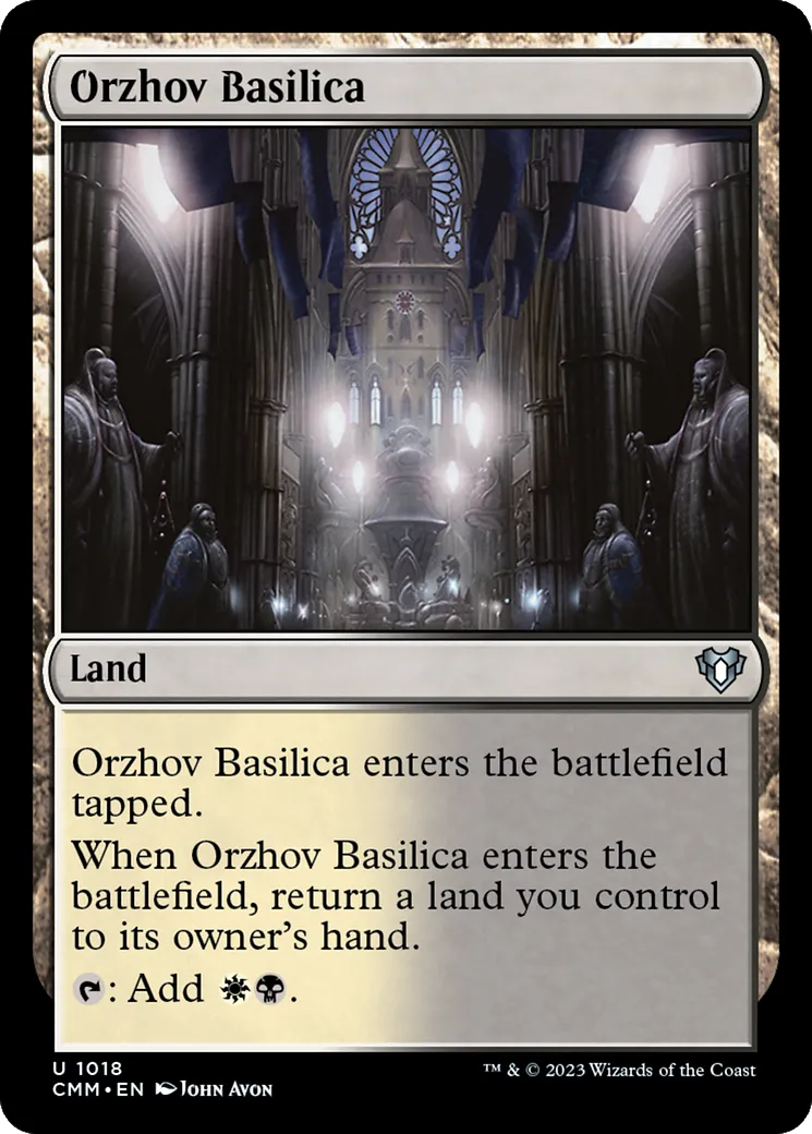 Basilique d'Orzhov — Commander Masters — Magic: The Gathering