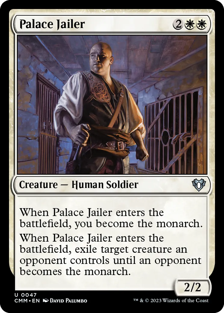 Palace Jailer — Commander Masters — Magic: The Gathering