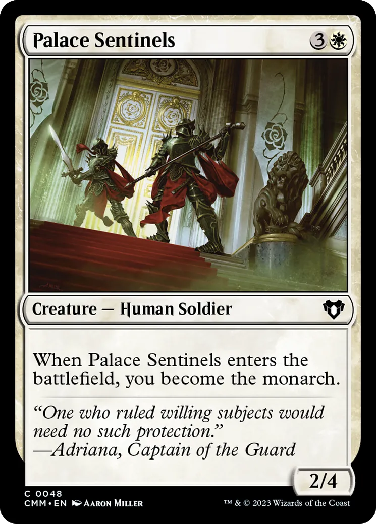 Sentinelles du palais — Commander Masters — Magic: The Gathering
