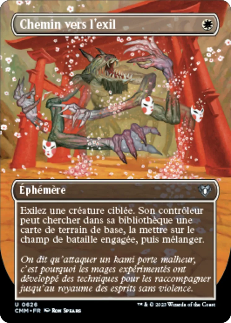 Chemin vers l'exil — Commander Masters — Magic: The Gathering