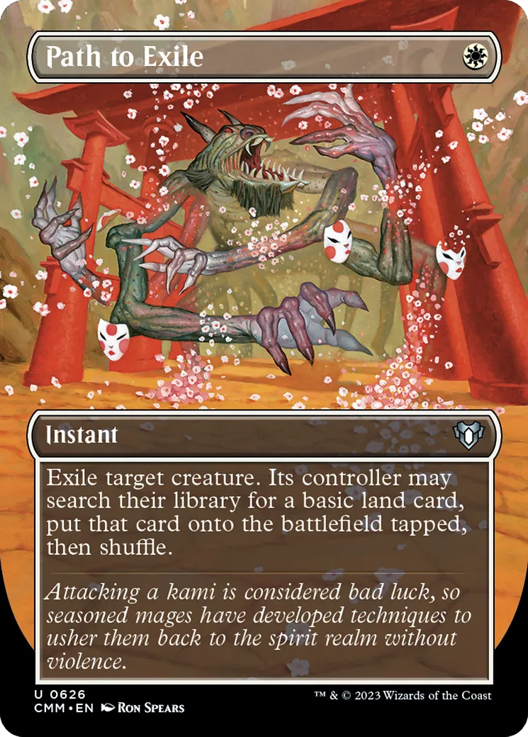 Chemin vers l'exil — Commander Masters — Magic: The Gathering