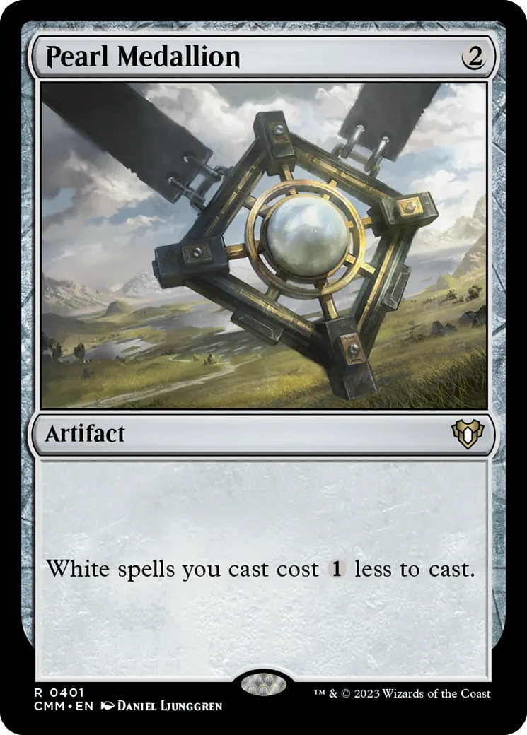 Pearl Medallion — Commander Masters — Magic: The Gathering