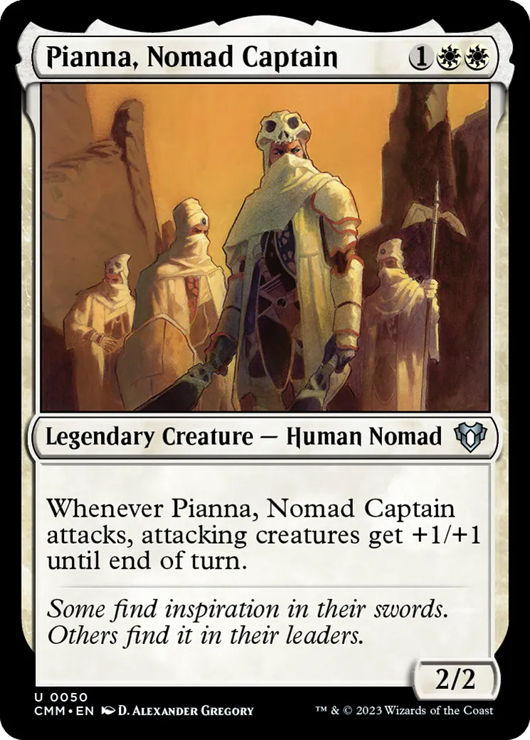 Pianna, Nomad Captain — Commander Masters — Magic: The Gathering