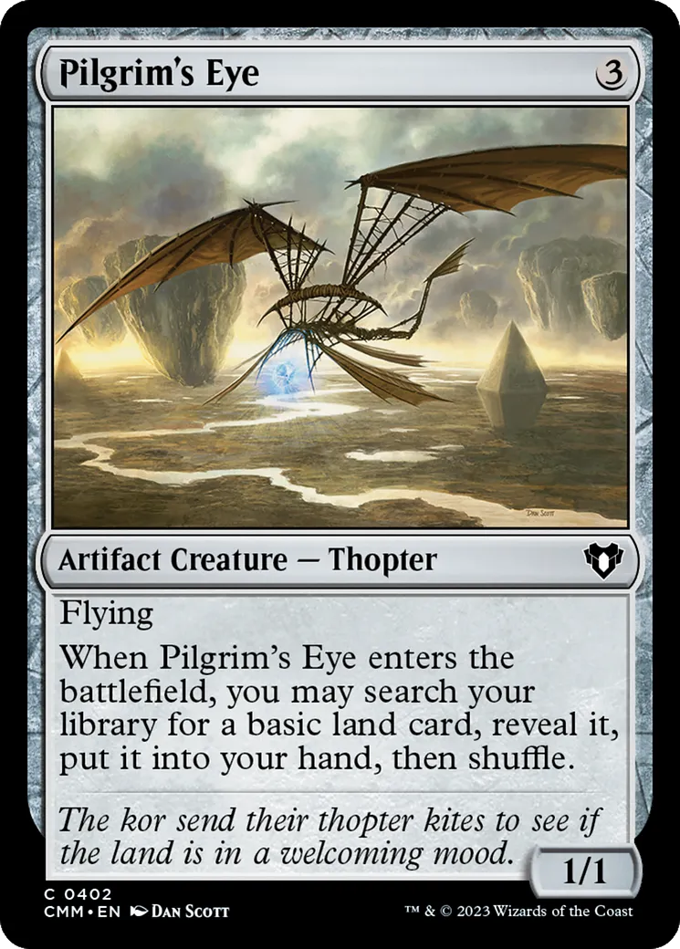 Œil du pèlerin — Commander Masters — Magic: The Gathering