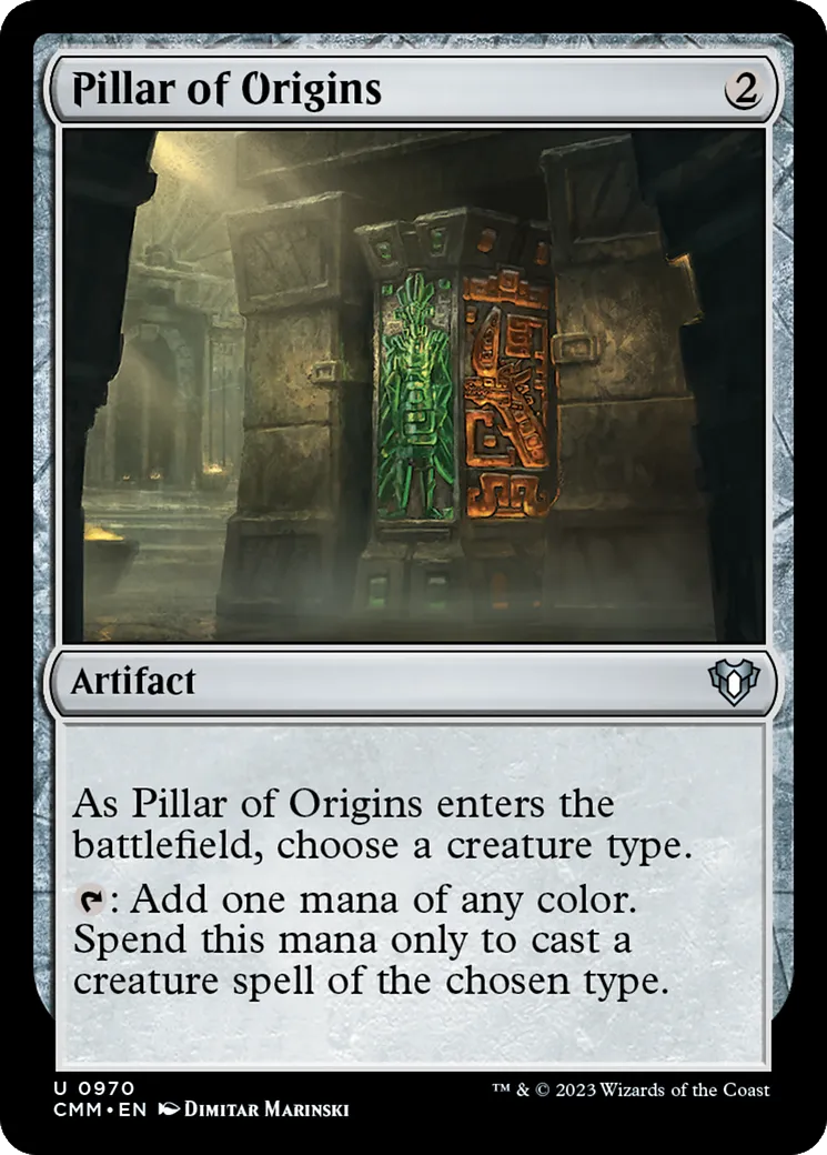 Pillar of Origins — Commander Masters — Magic: The Gathering