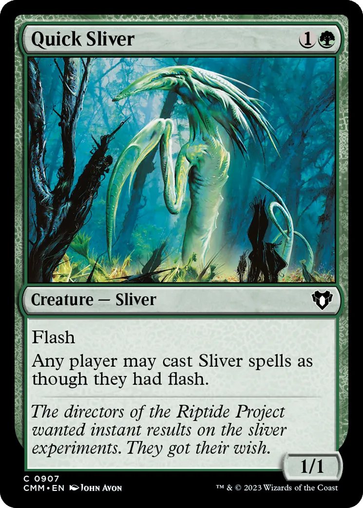 Slivoïde rapide — Commander Masters — Magic: The Gathering
