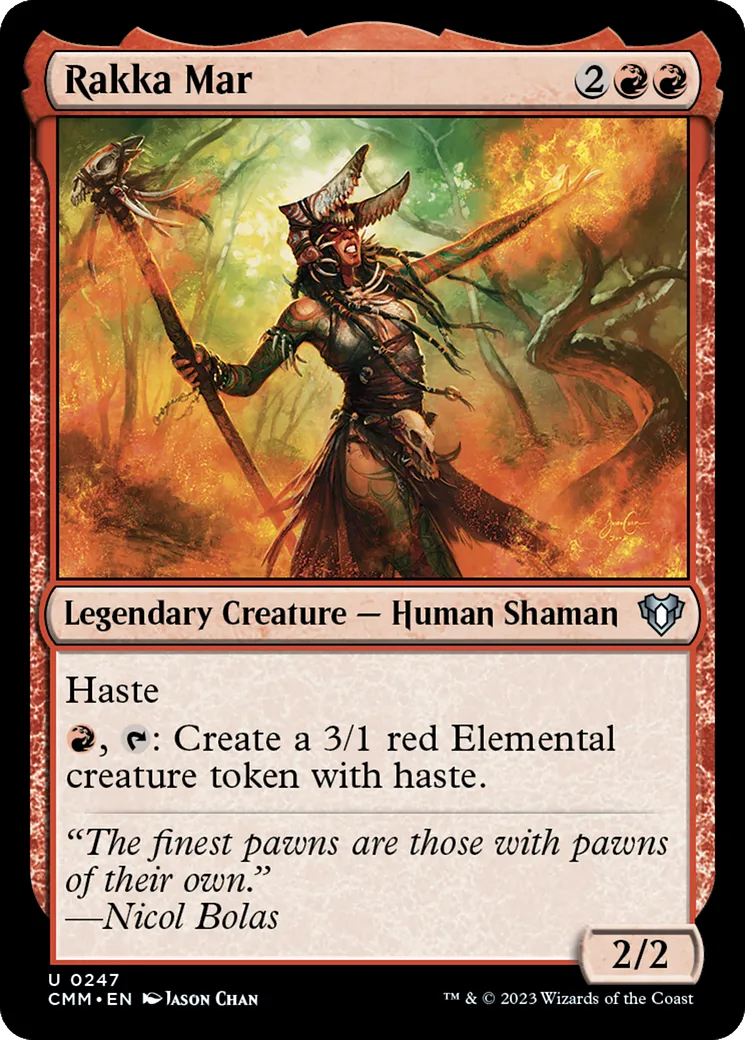 Rakka Mar — Commander Masters — Magic: The Gathering