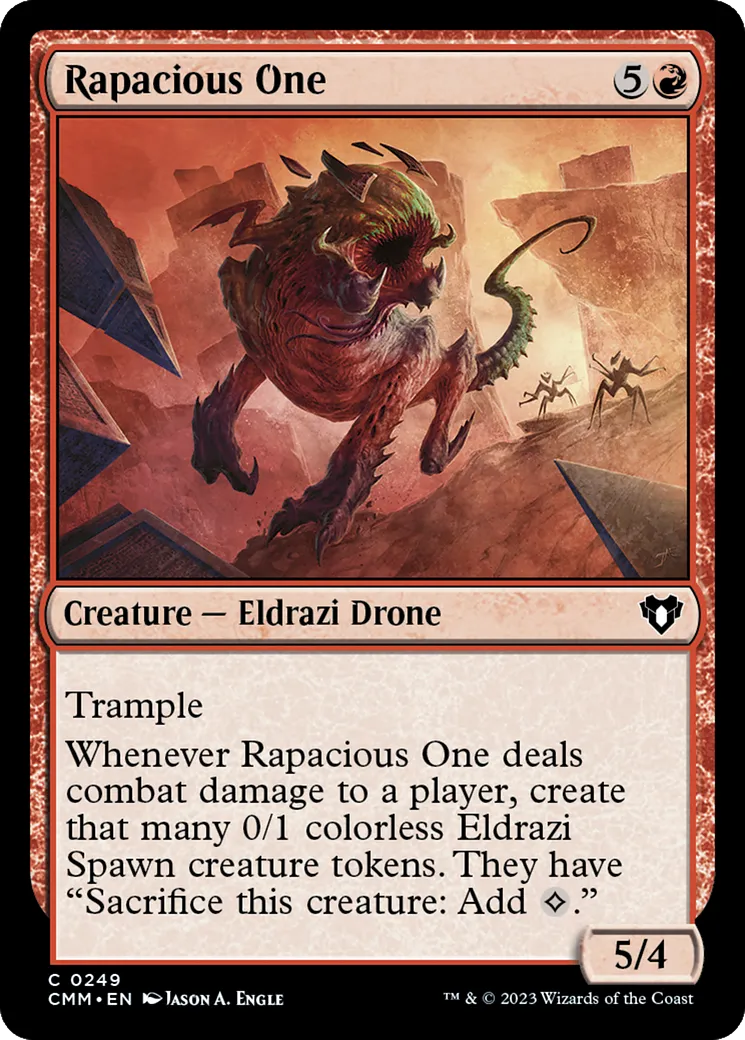 Lui-qui-est-avide — Commander Masters — Magic: The Gathering