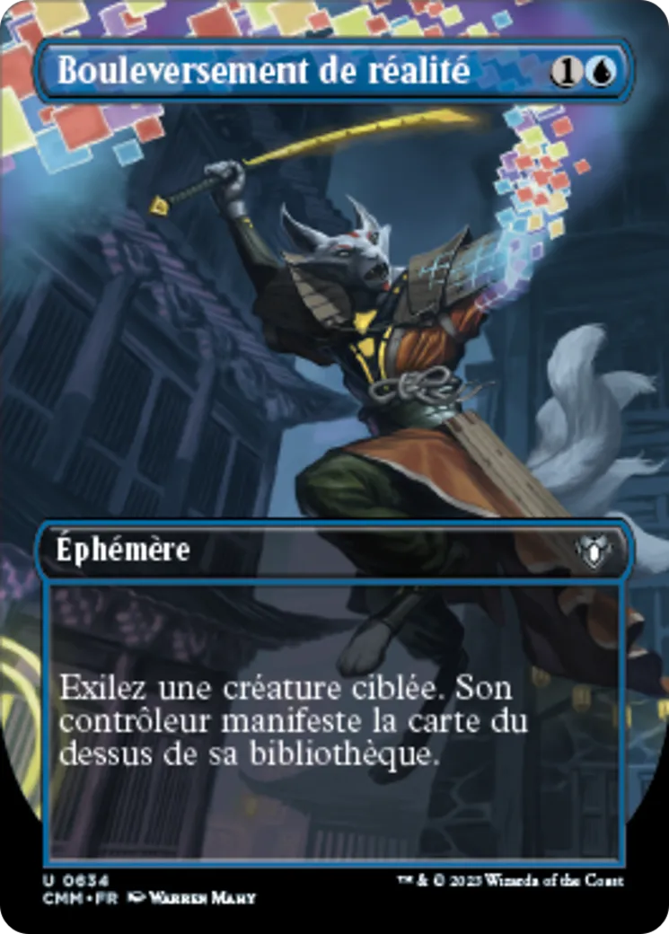 Bouleversement de réalité — Commander Masters — Magic: The Gathering