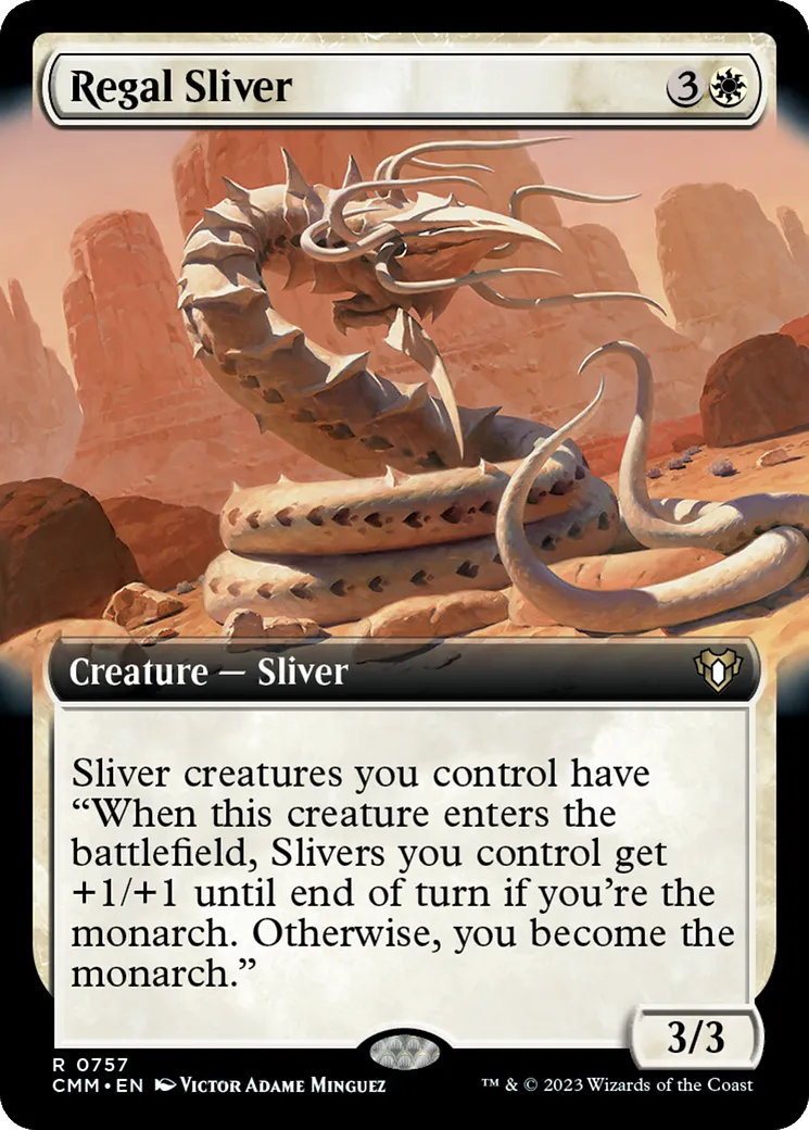 Regal Sliver — Commander Masters — Magic: The Gathering