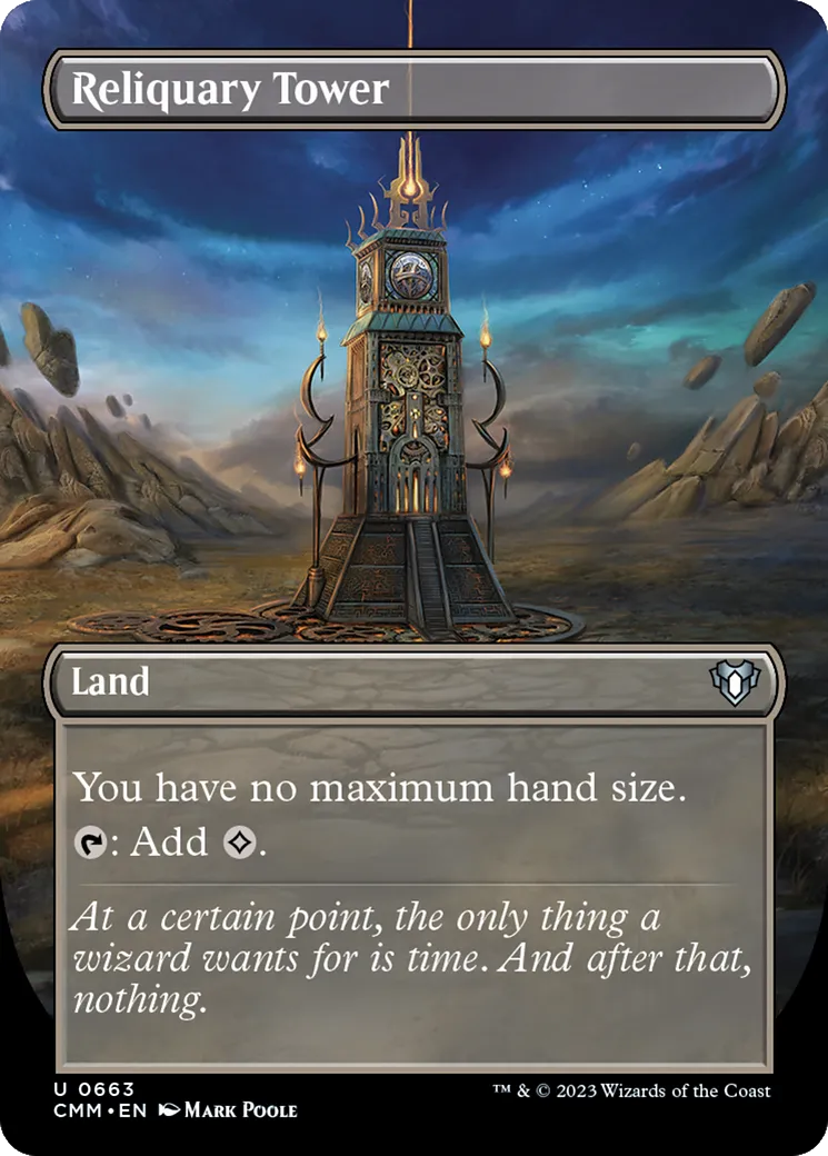 Reliquary Tower — Commander Masters — Magic: The Gathering