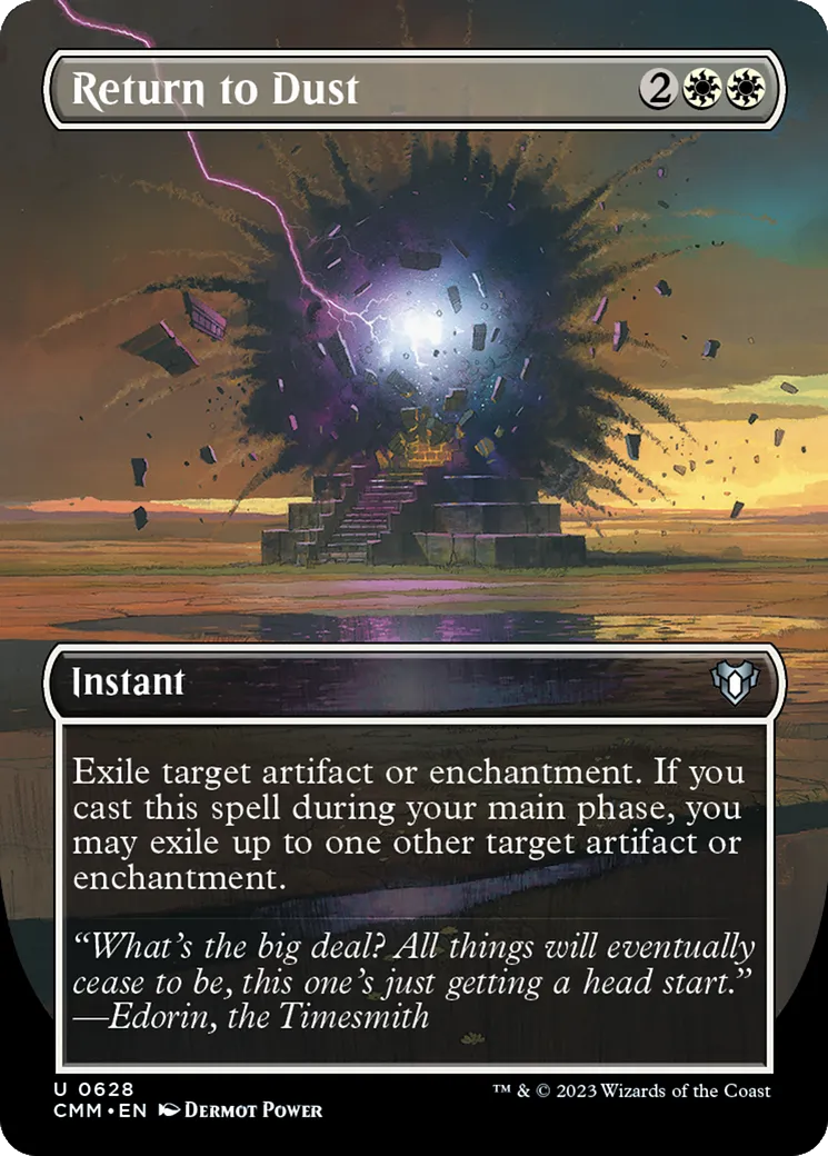 Return to Dust — Commander Masters — Magic: The Gathering