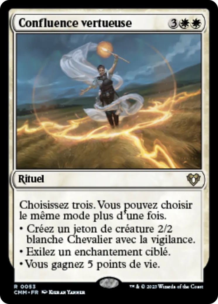 Confluence vertueuse — Commander Masters — Magic: The Gathering