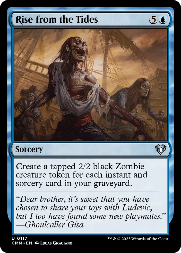 Rise from the Tides — Commander Masters — Magic: The Gathering