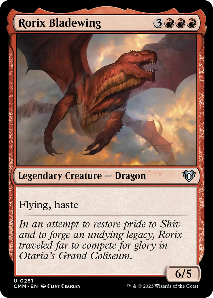 Rorix Bladewing — Commander Masters — Magic: The Gathering