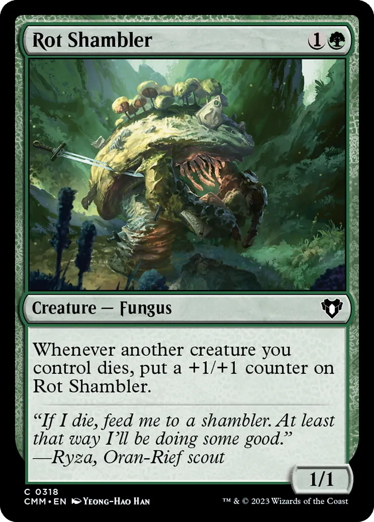 Rot Shambler — Commander Masters — Magic: The Gathering