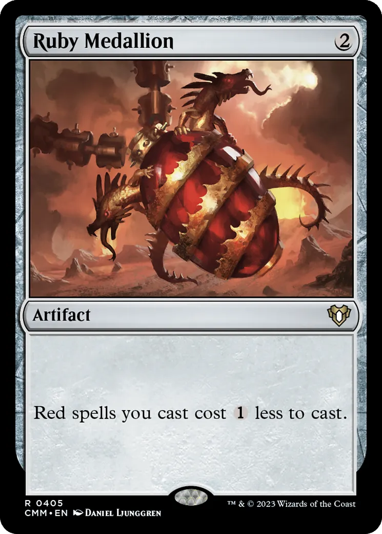 Médaillon de rubis — Commander Masters — Magic: The Gathering