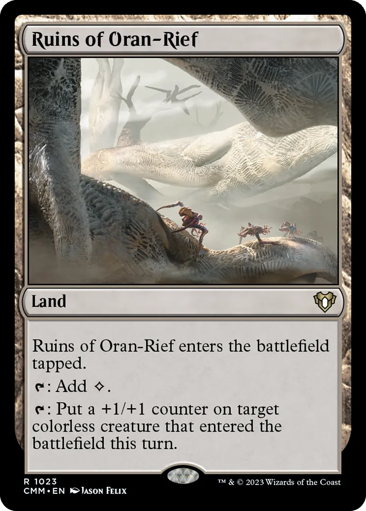 Ruines d'Oran-Rief — Commander Masters — Magic: The Gathering
