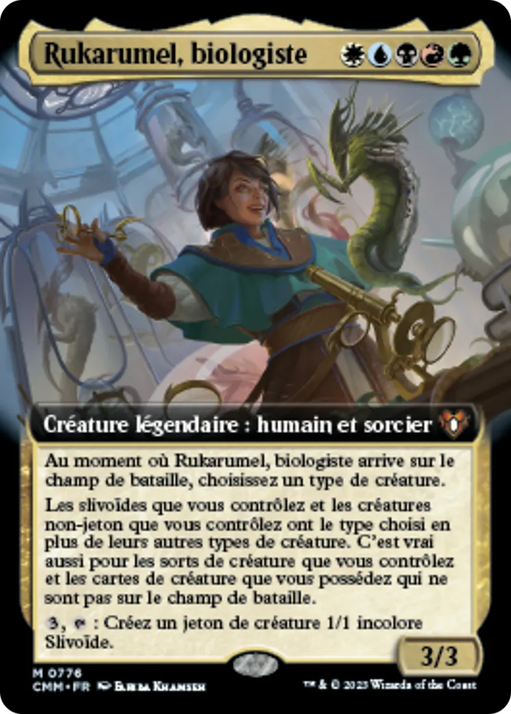 Rukarumel, biologiste — Commander Masters — Magic: The Gathering